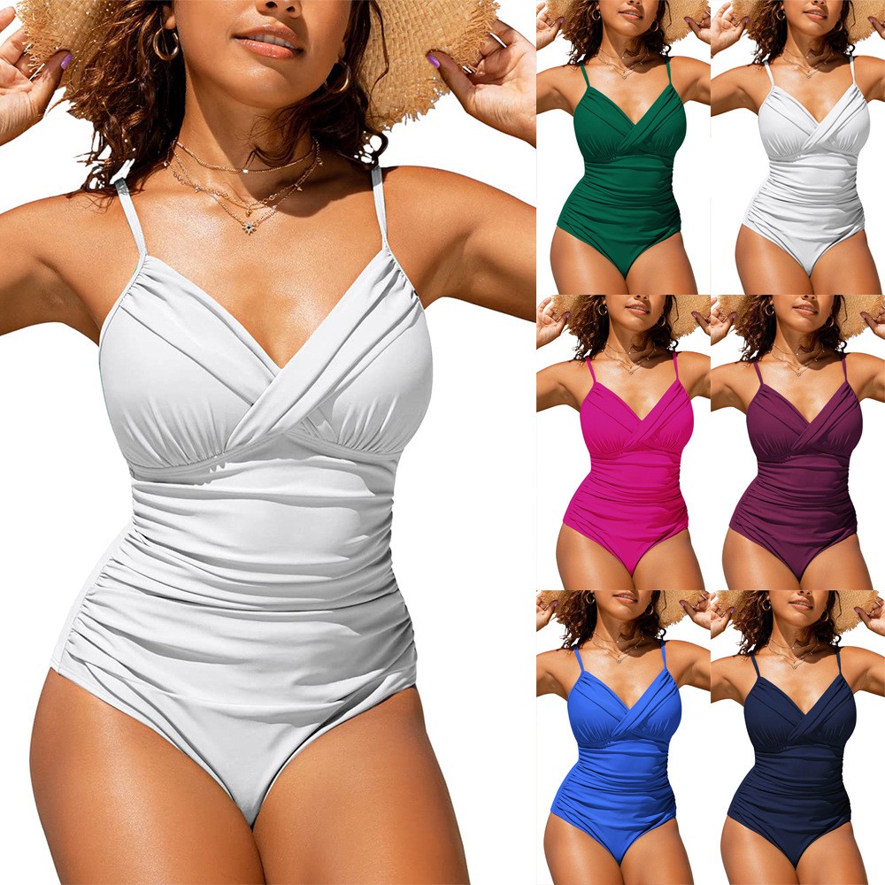 Swimsuit Bikini Ruched - Traje de baño de mujer tipo