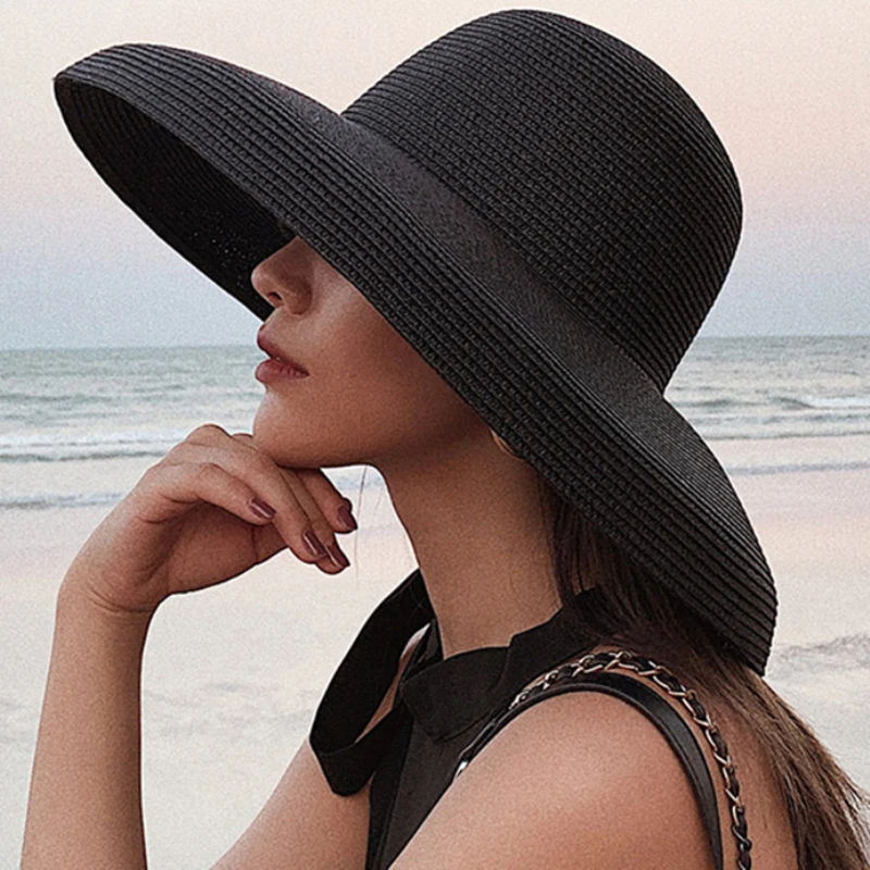Hat Floppy Wide - Sombrero de Paja de Ala Ancha