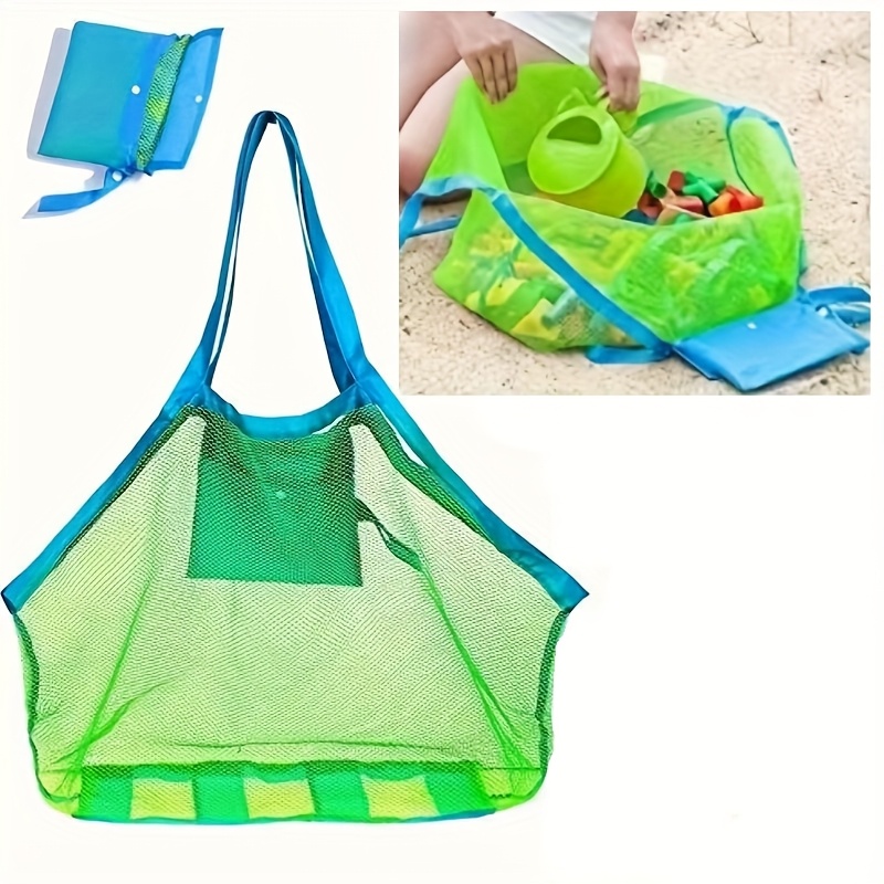 Tote Bag Beach - Bolso de playa de malla grande,