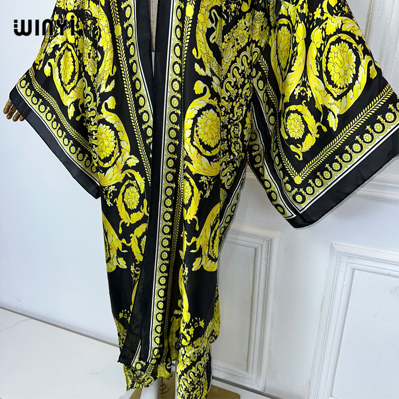 WINYI-vestidos africanos con e - Cover Up Kaftan reseña y precio