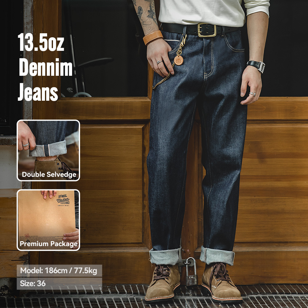 Maden Vintage 13,5 oz orillo p - Levis Jeans 501 reseña y precio