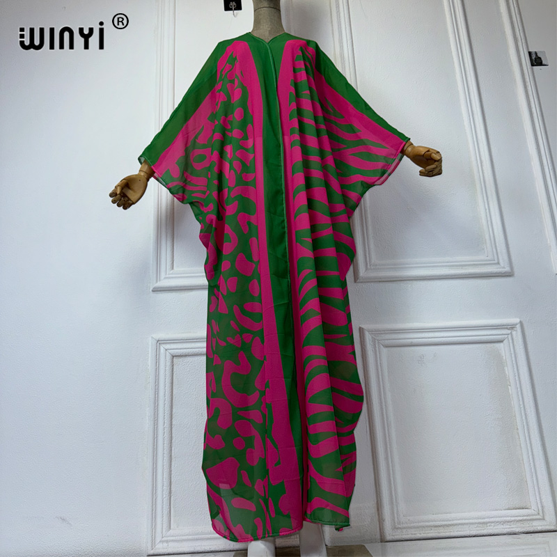WINYI África Kimonos con Estam - Cover Up Kaftan reseña y precio
