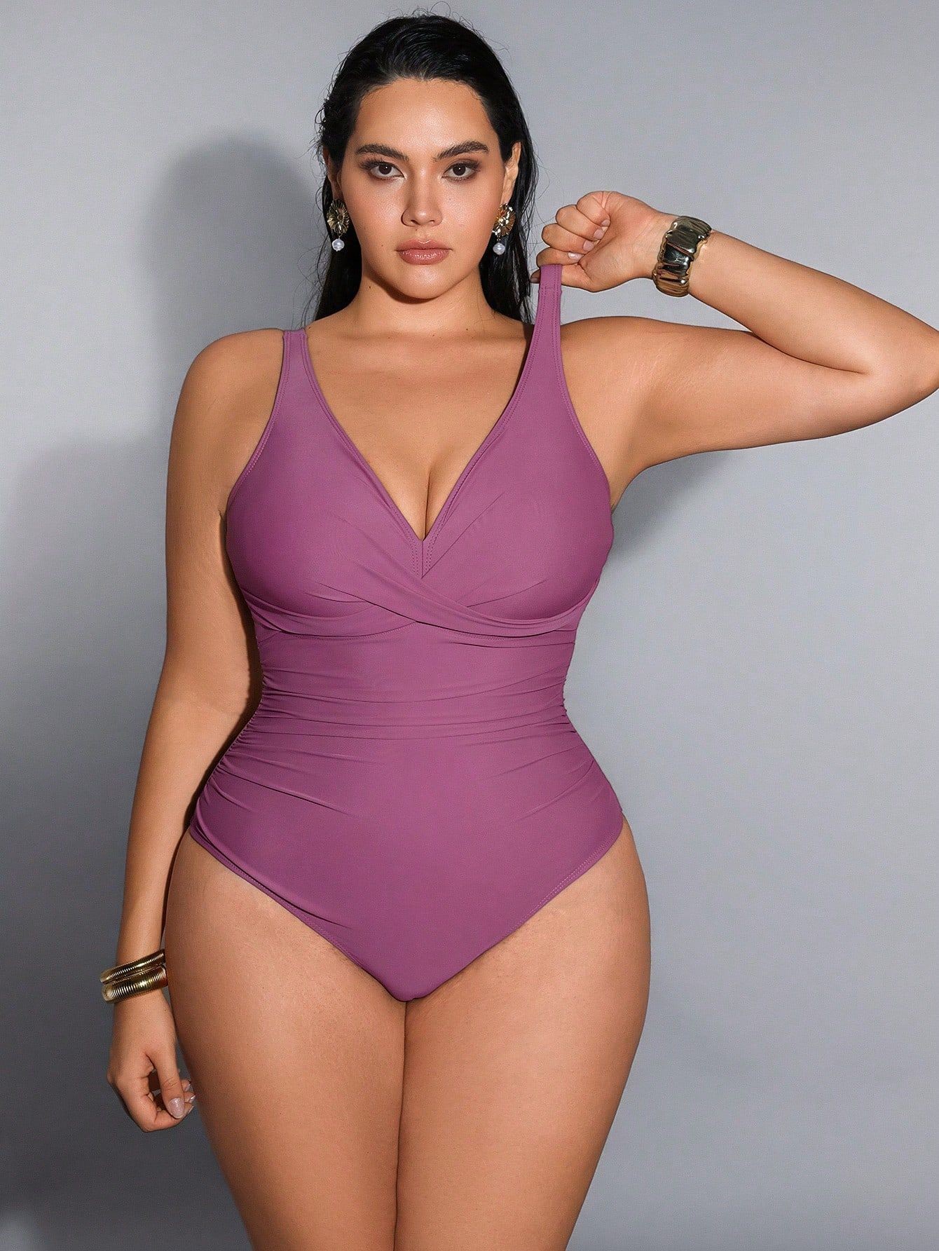 Traje de Baño 2026 para Mujer, - Swimsuit Bikini Ruched reseña y precio