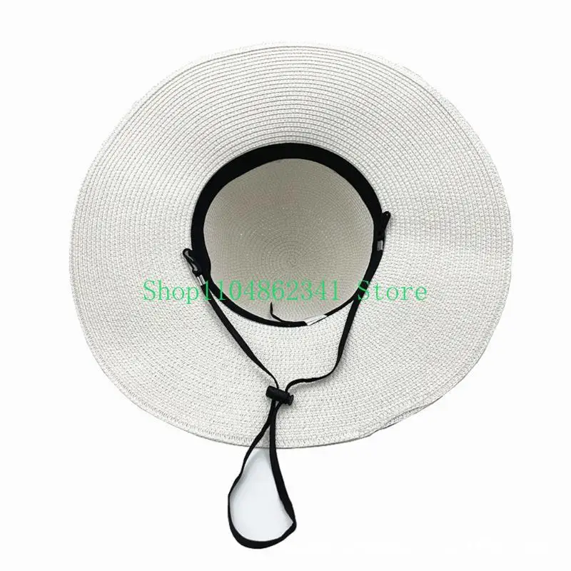 652F Elegante sombrero de paja - Hat Floppy Wide reseña y precio